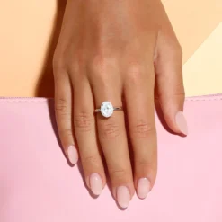 AAA-Brasilianischer Aquamarin-Goldring