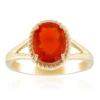 AAA-Mexikanischer Feueropal-Goldring