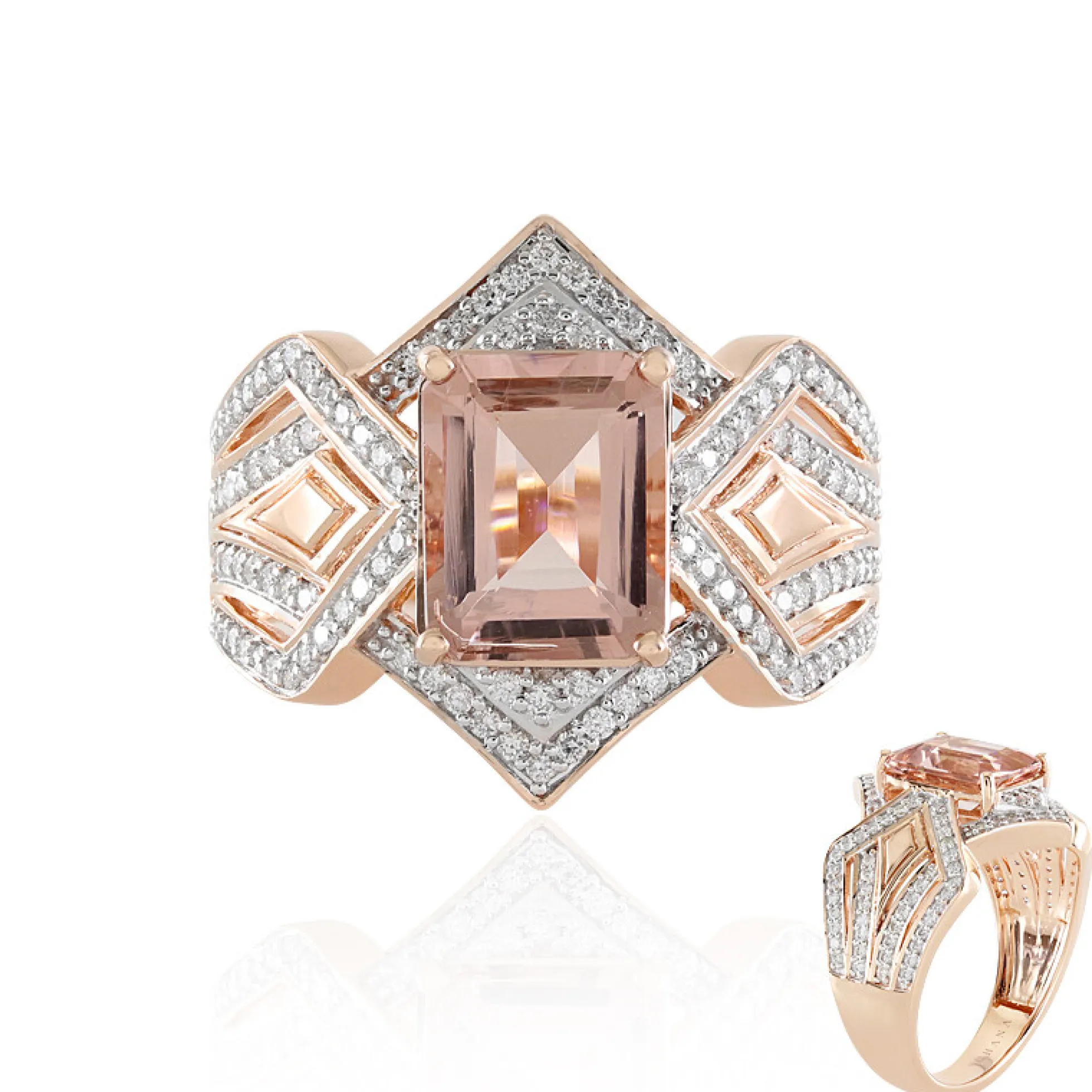 AAA-Morganit-Goldring