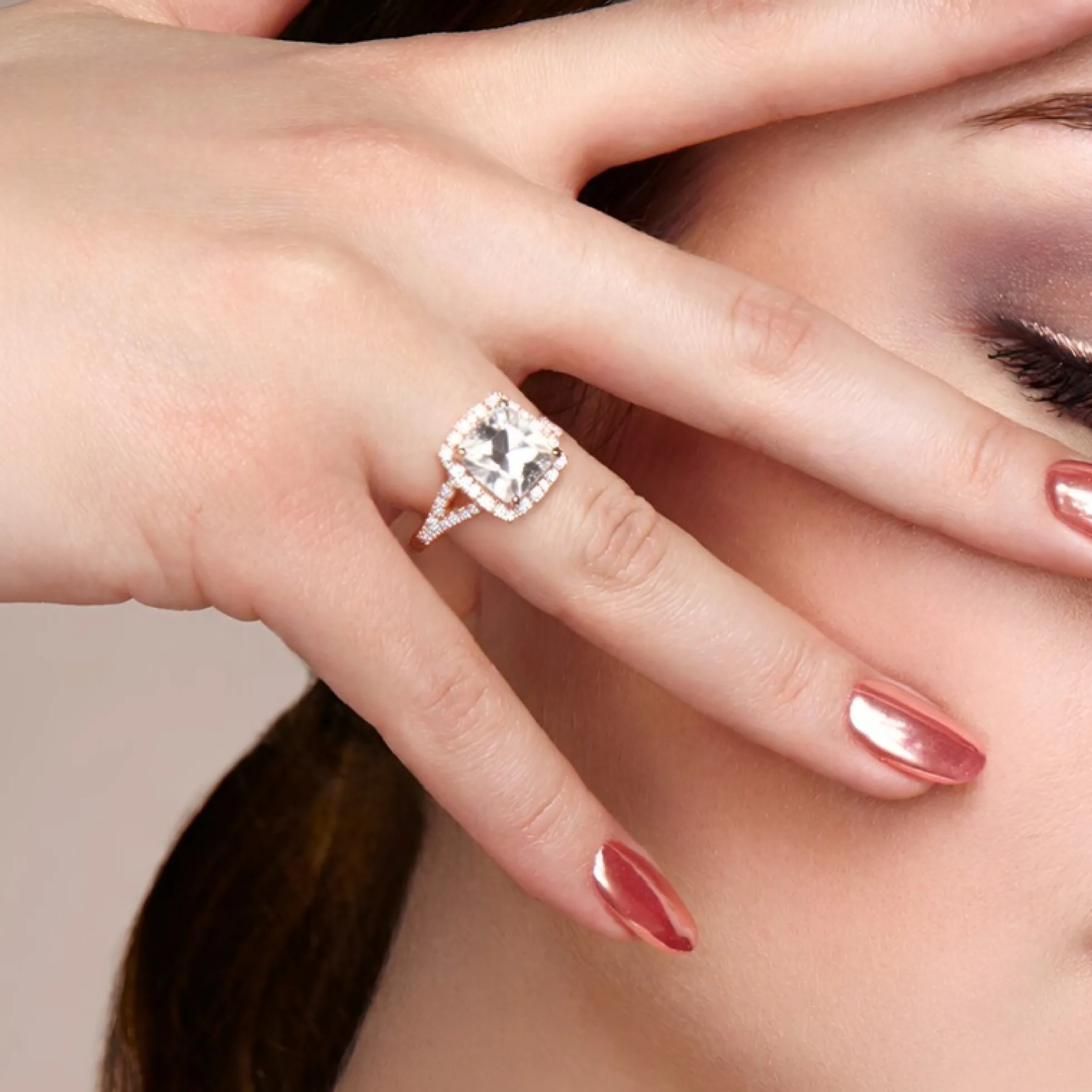 AAA-Morganit-Goldring