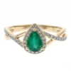 AAA-Sambia-Smaragd-Goldring