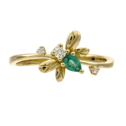AAA-Sambia-Smaragd-Goldring