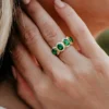 AAA-Sambia-Smaragd-Goldring
