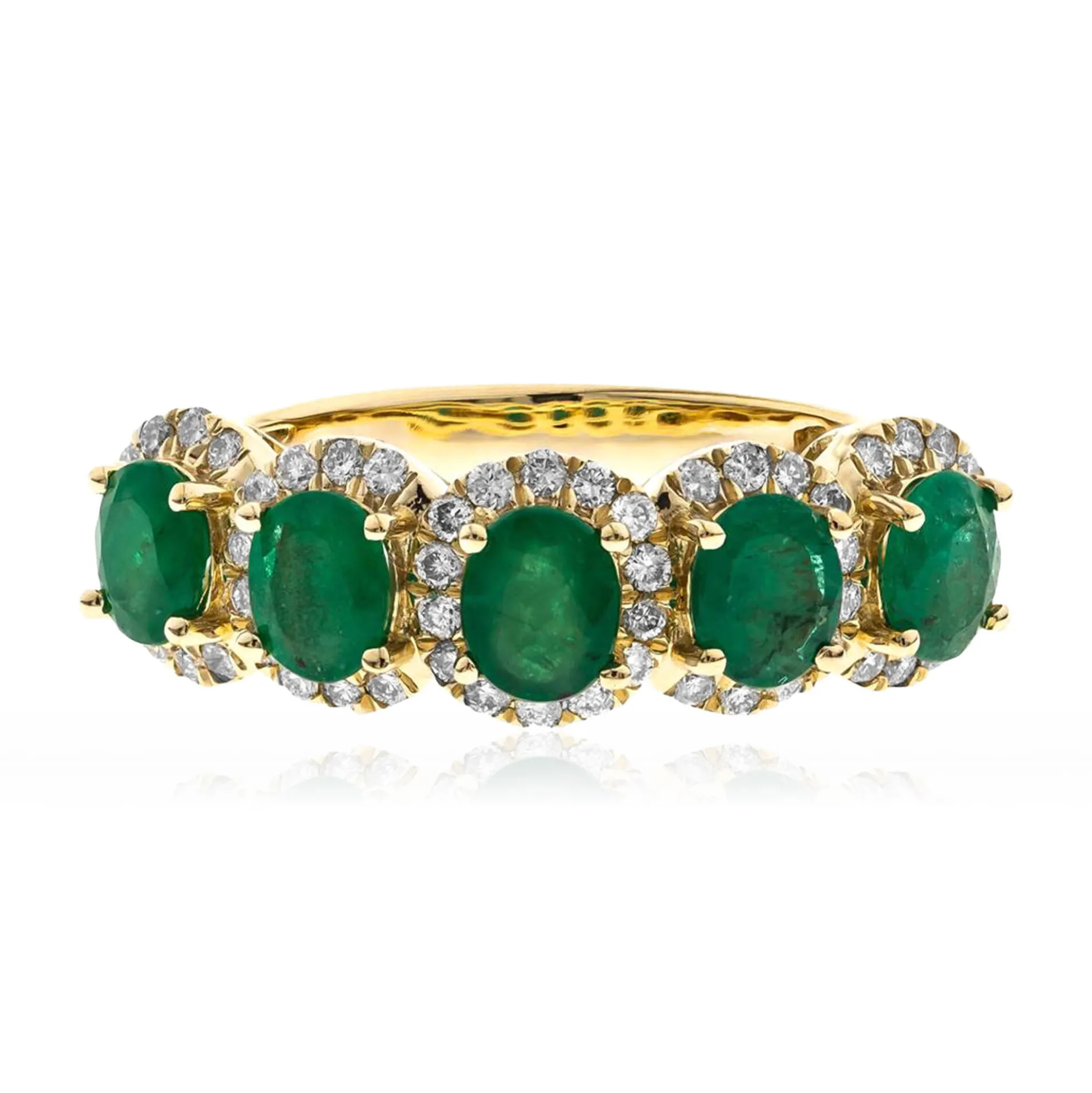AAA-Sambia-Smaragd-Goldring