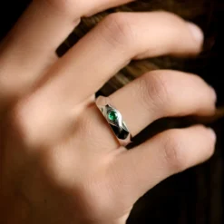 AAA-Sambia-Smaragd-Goldring