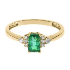 AAA-Sambia-Smaragd-Goldring