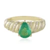 AAA-Sambia-Smaragd-Goldring