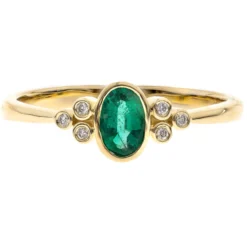 AAA-Sambia-Smaragd-Goldring