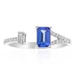 AAA-Tansanit-Goldring