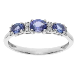 AAA-Tansanit-Goldring