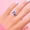AAA-Tansanit-Goldring