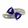 AAA-Tansanit-Goldring