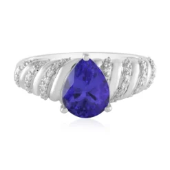 AAA-Tansanit-Goldring