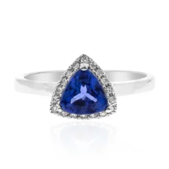 AAA-Tansanit-Goldring