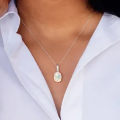 AAA-Welo-Opal-Goldanhänger