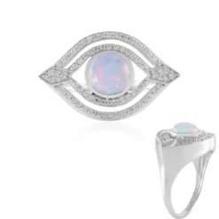 AAA-Welo-Opal-Silberring