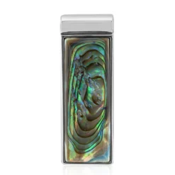 Abalone-Muschel-Silberanhänger