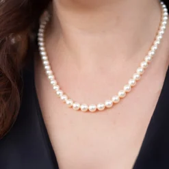 Akoya-Perlen-Goldcollier