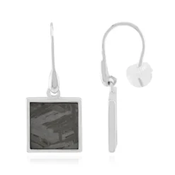 Aletai-Meteorit-Silberohrringe
