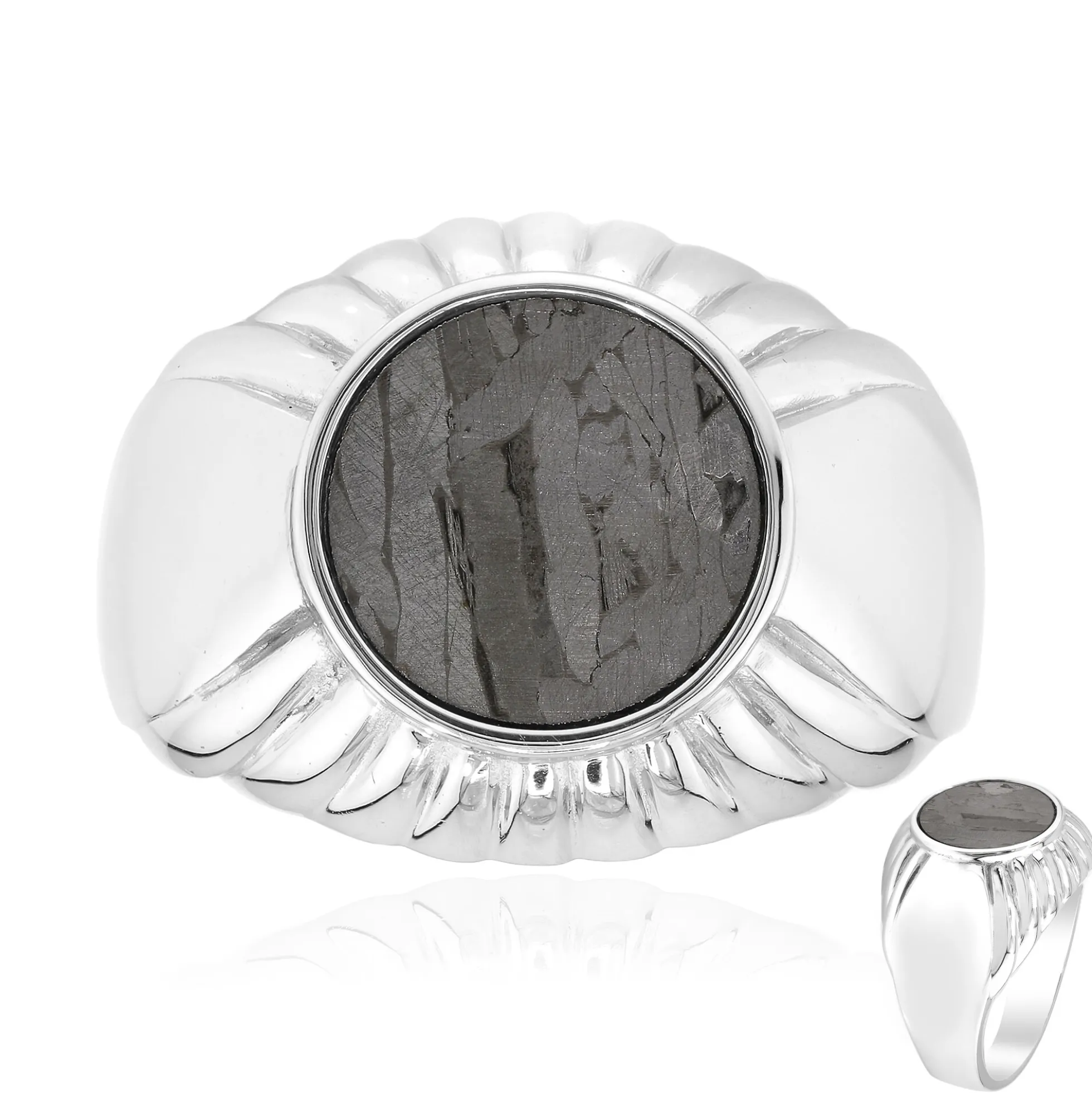 Aletai-Meteorit-Silberring