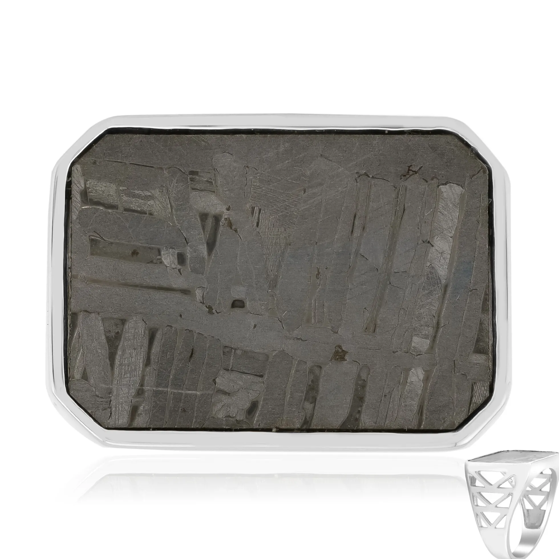 Aletai-Meteorit-Silberring