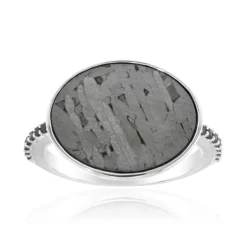 Aletai-Meteorit-Silberring