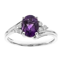 Amethyst-Goldring