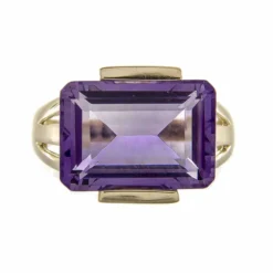 Amethyst-Goldring