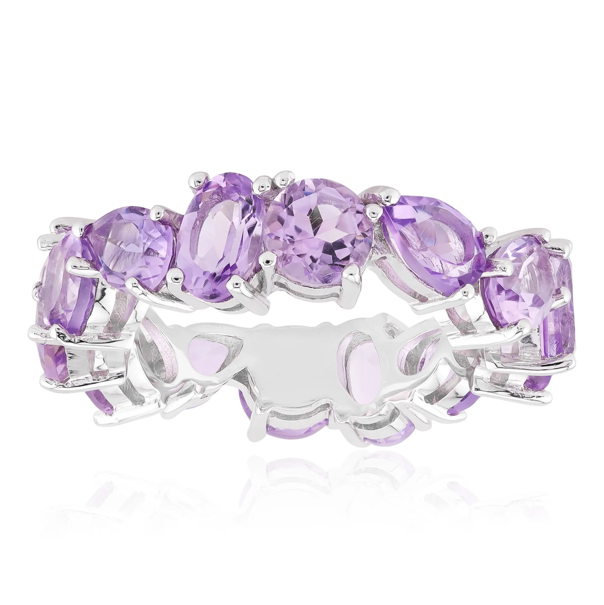 Amethyst-Silberring