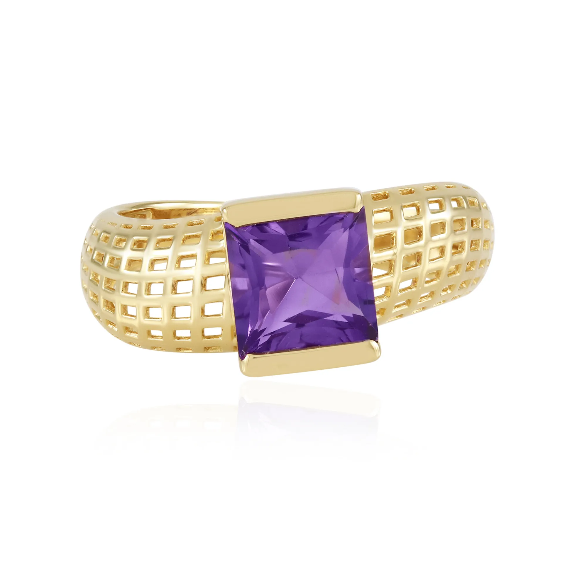 Amethyst-Silberring