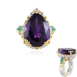 Amethyst-Silberring