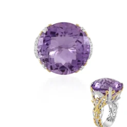 Amethyst-Silberring