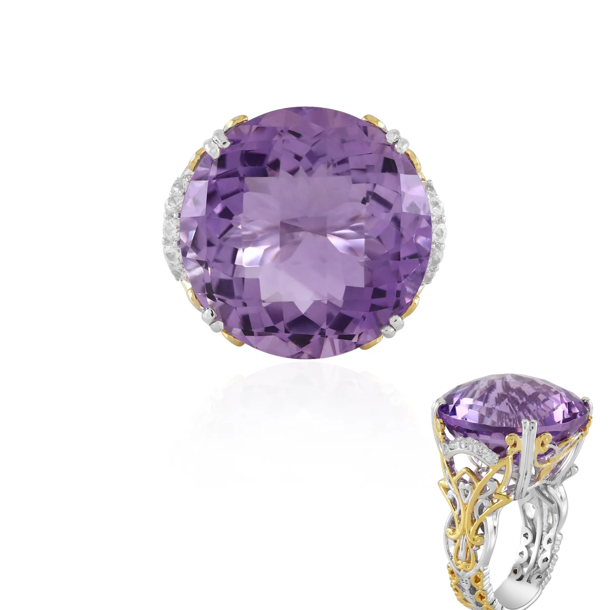 Amethyst-Silberring