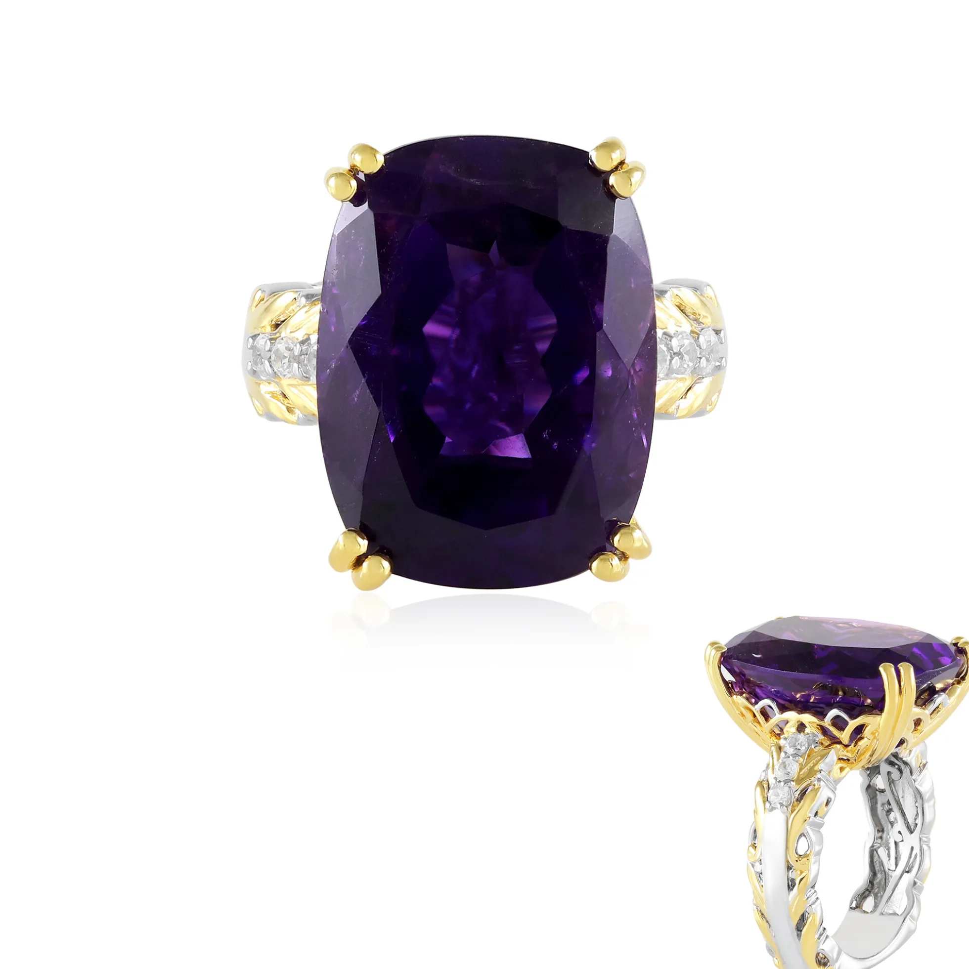 Amethyst-Silberring