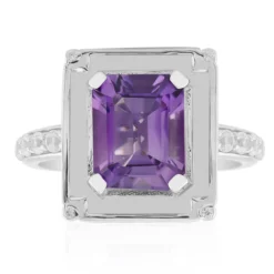 Amethyst-Silberring