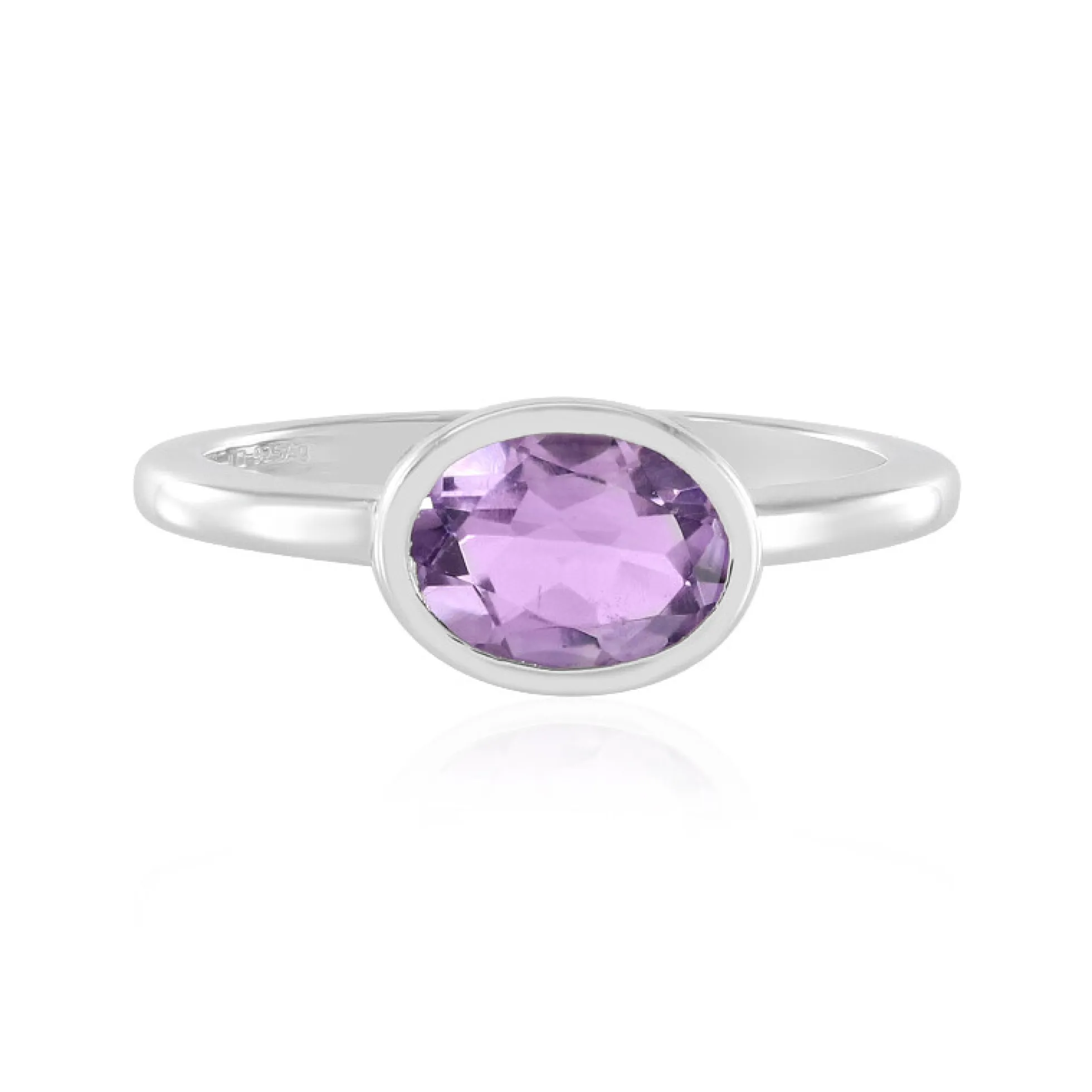 Amethyst-Silberring