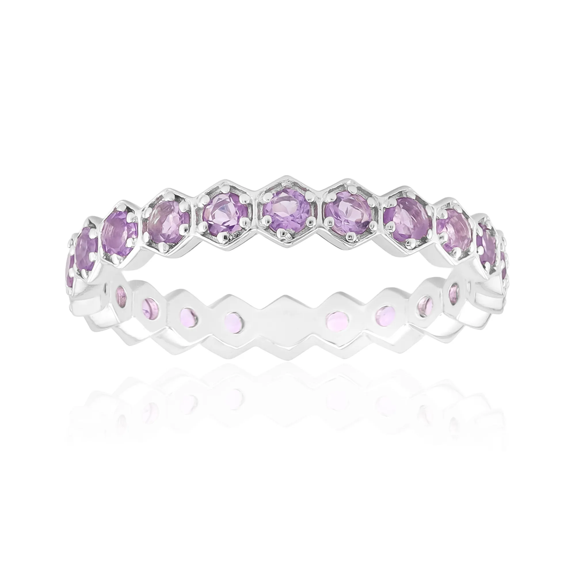 Amethyst-Silberring