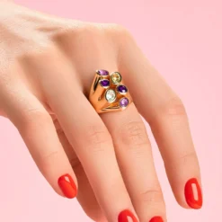 Amethyst-Silberring