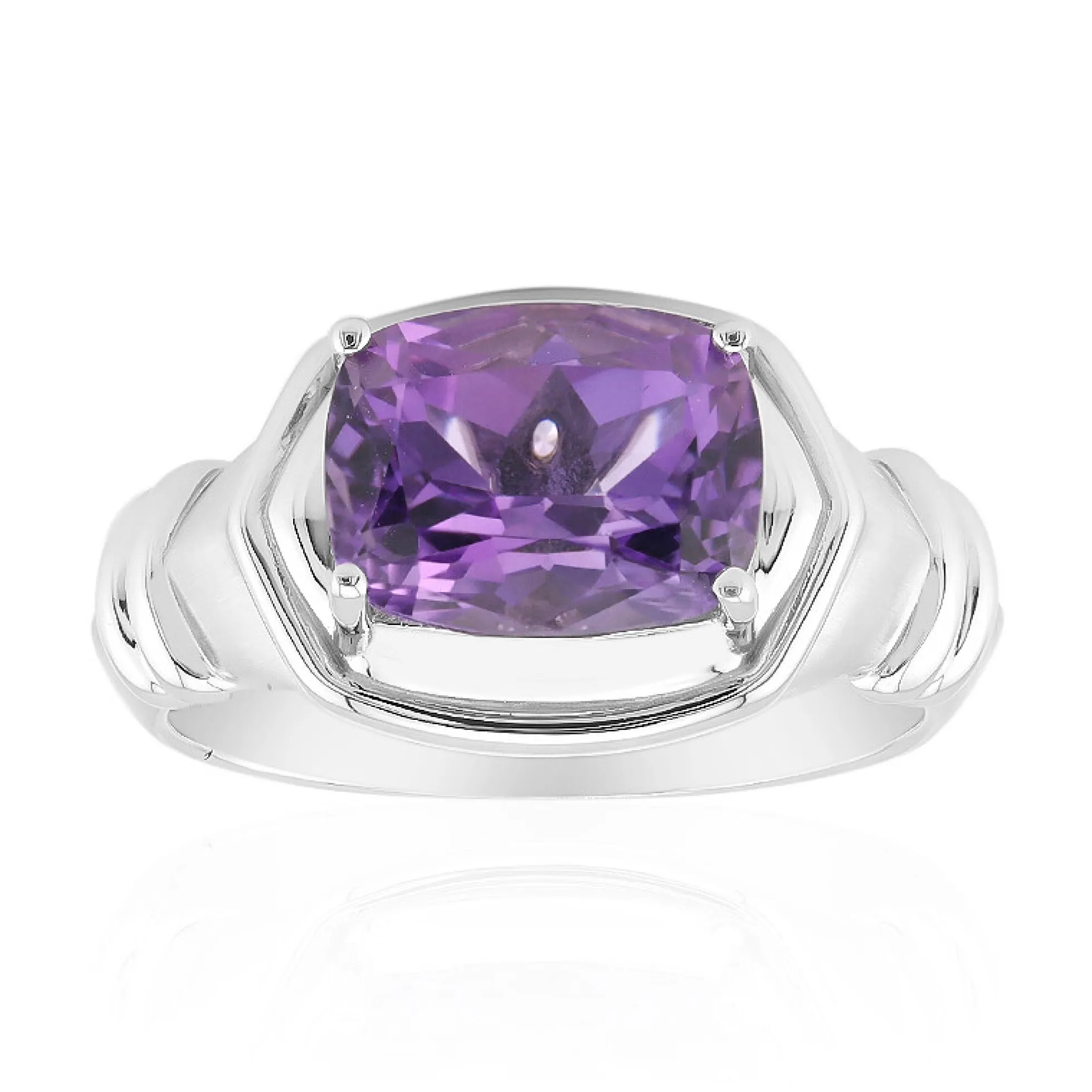 Amethyst-Silberring