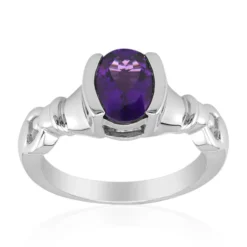 Amethyst-Silberring
