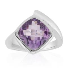 Amethyst-Silberring