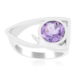 Amethyst-Silberring