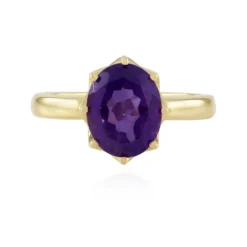 Amethyst-Silberring