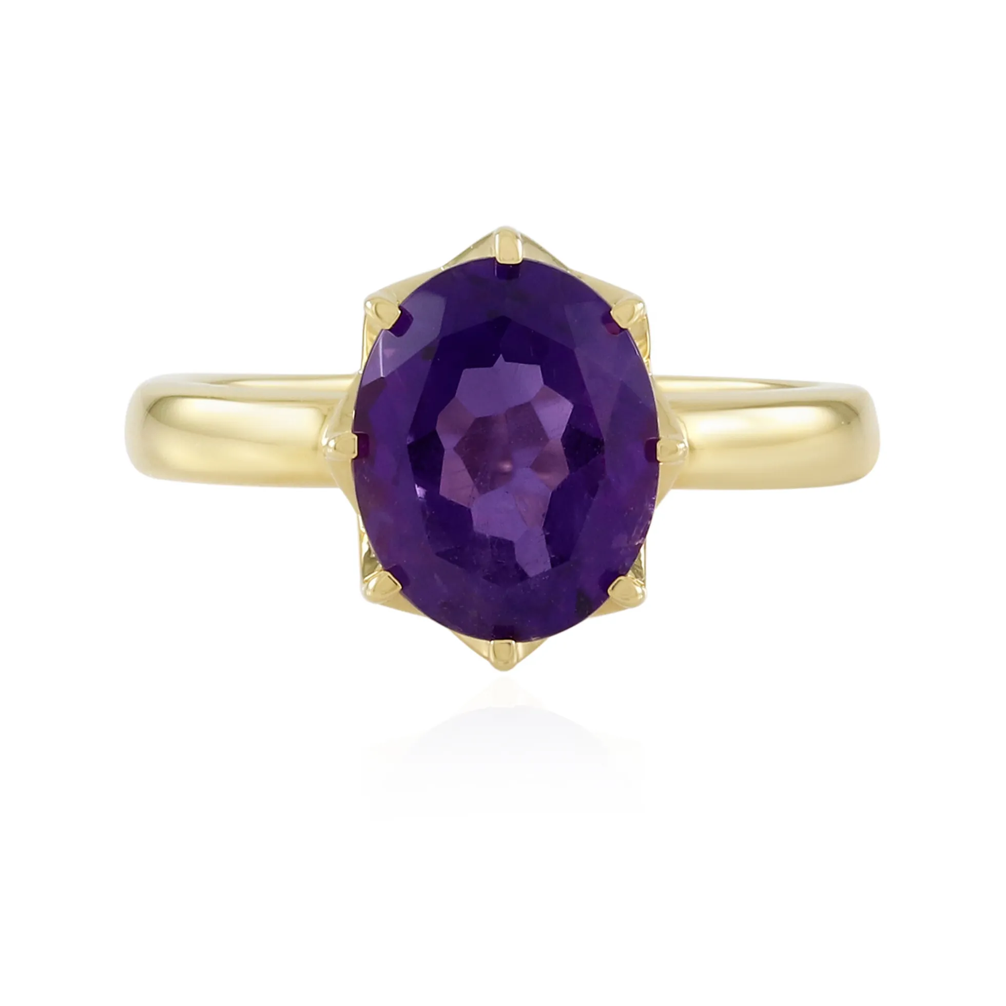 Amethyst-Silberring