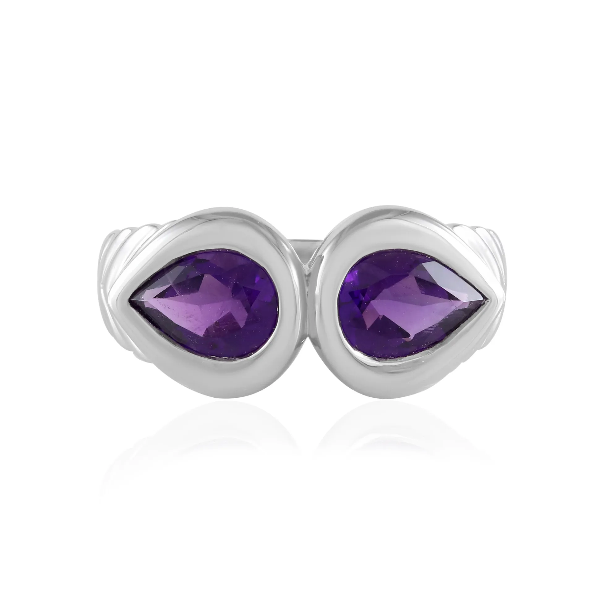 Amethyst-Silberring