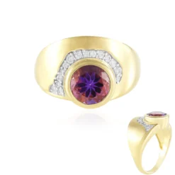 Amethyst-Silberring