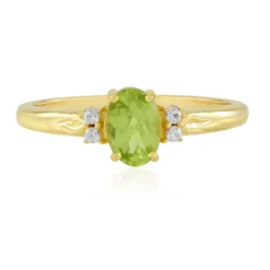 Arizona-Peridot-Silberring