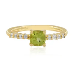 Arizona-Peridot-Silberring