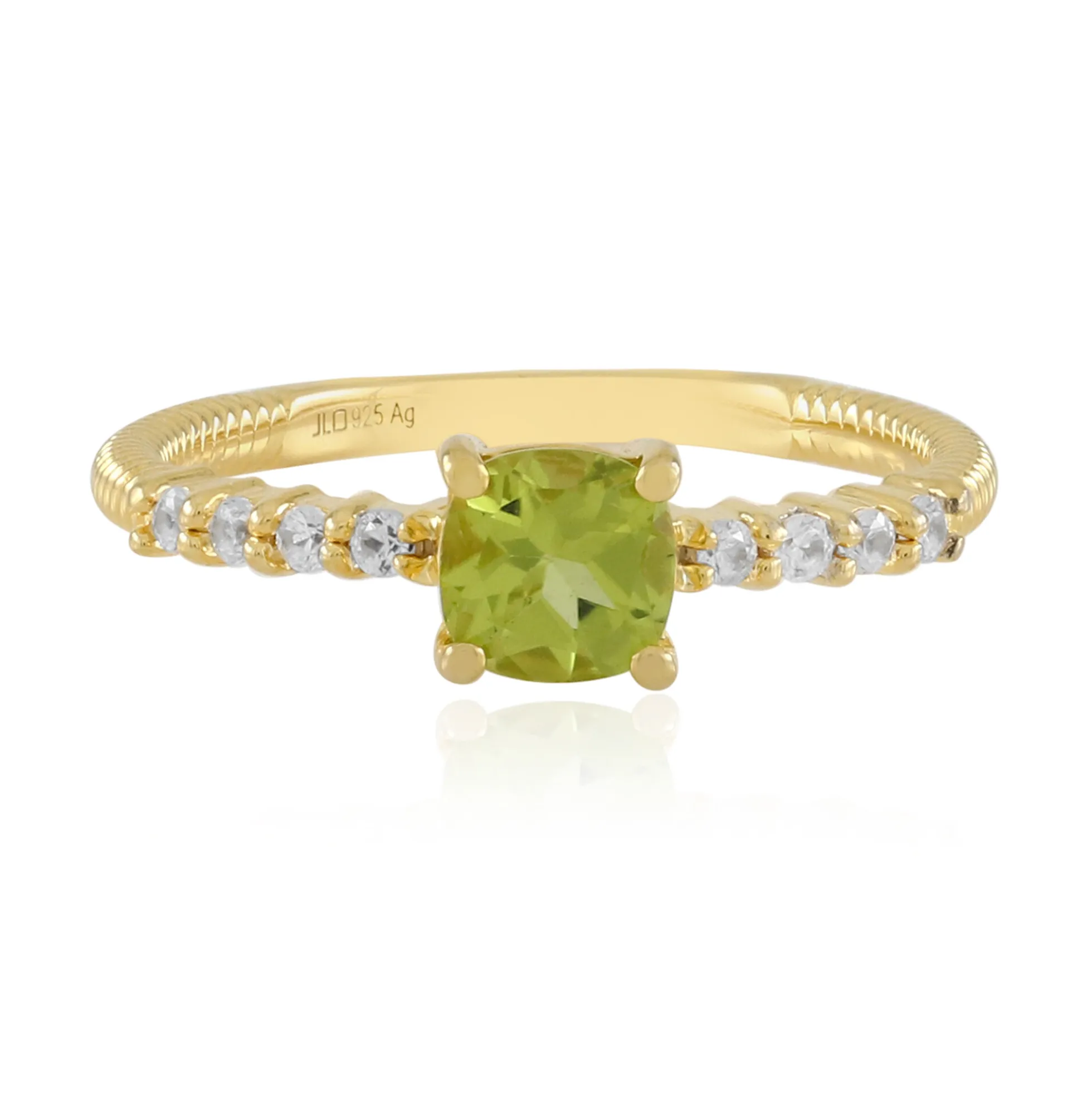 Arizona-Peridot-Silberring