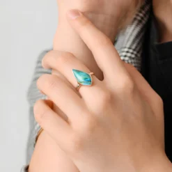 Atacama-Opal-Silberring